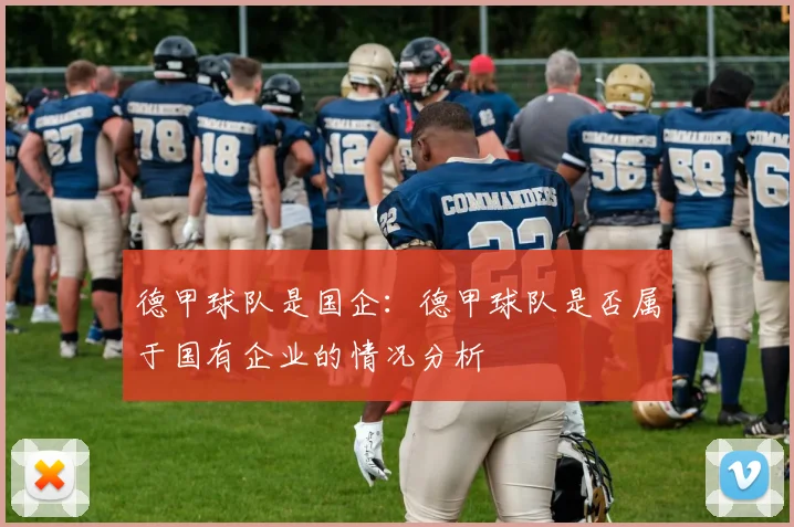 德甲球队是国企：德甲球队是否属于国有企业的情况分析